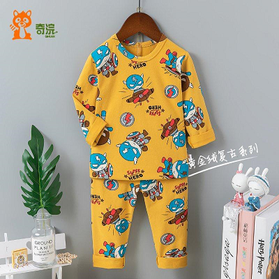 Baju Tidur Anak Laki-Laki Lengan Panjang Gambar Super Hero BA-0071